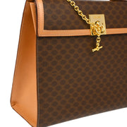 Celine Brown Macadam Handbag