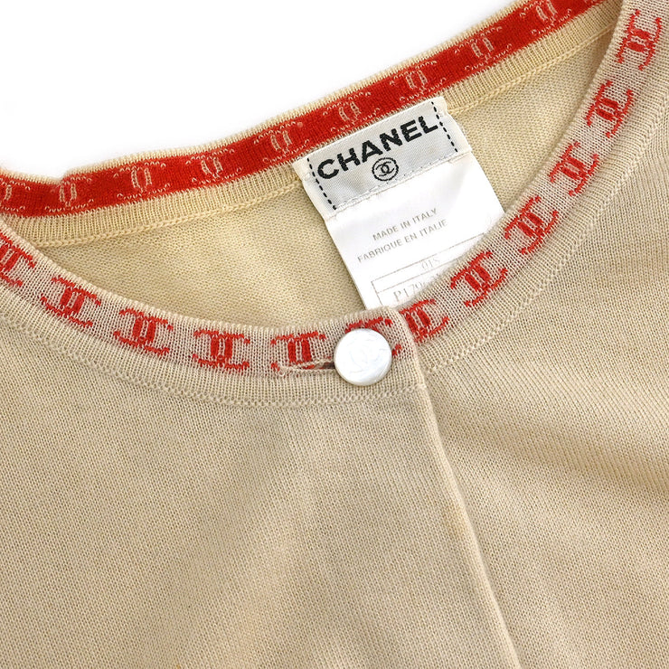 Chanel 2001 Cardigan Beige #38