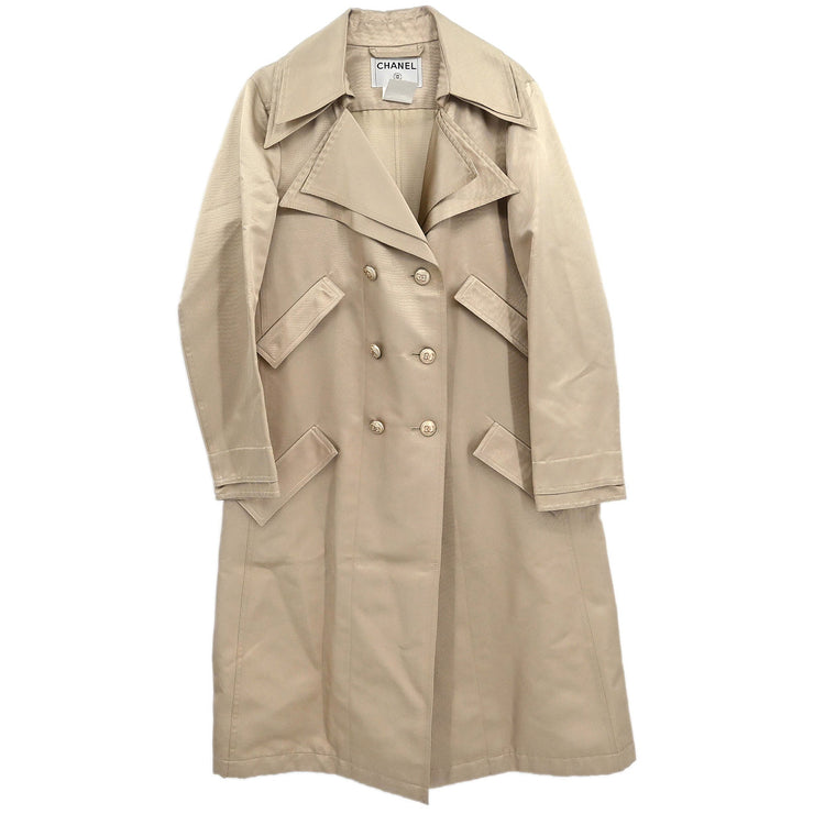 Chanel 2004 Trench Coat Beige #44