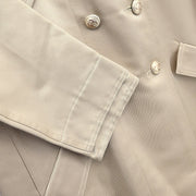 Chanel 2004 Trench Coat Beige #44