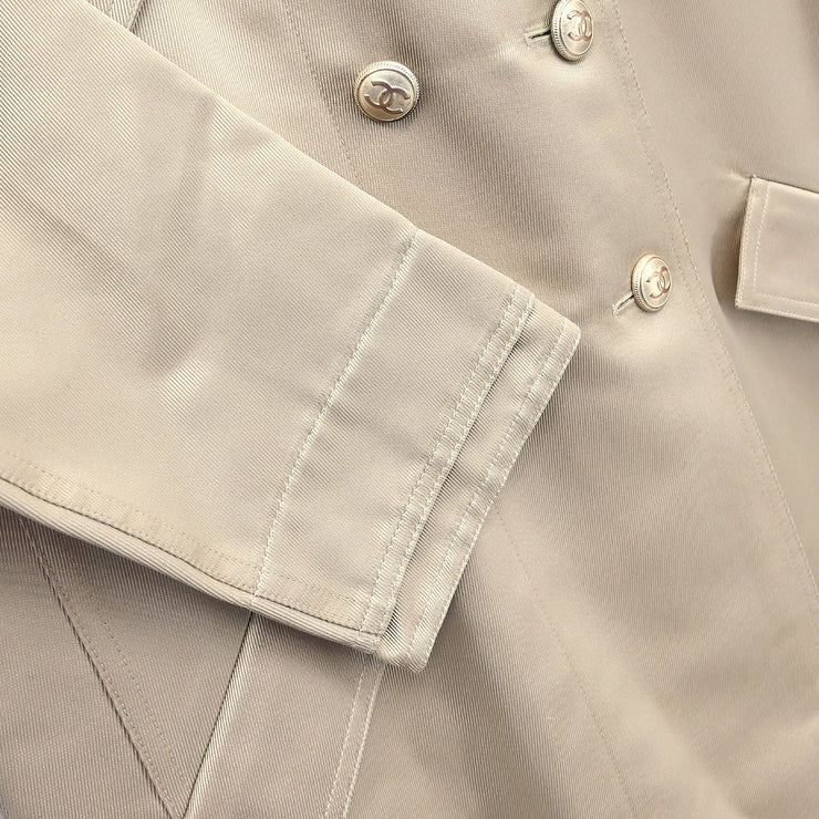 Chanel 2004 Trench Coat Beige #44