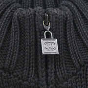 Chanel 2007 Sports Line Zip Up Sweater Black #34