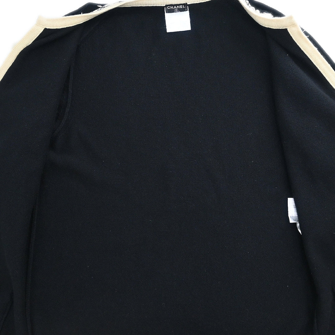 Chanel 2005 Cardigan Black #38 – AMORE Vintage Tokyo Chanel 2005 Cardigan Black #38 – AMORE Vintage Tokyo