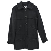 Chanel 2008 Sport Line Single Breasted Jacket Black #38