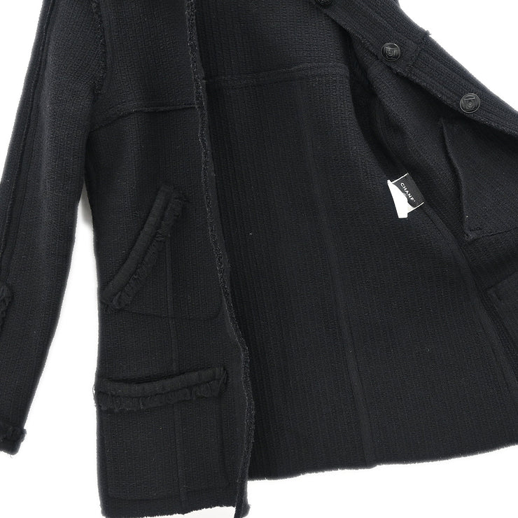 Chanel 2008 Sport Line Single Breasted Jacket Black #38