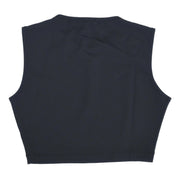 Chanel Cropped Tank Top Black #36