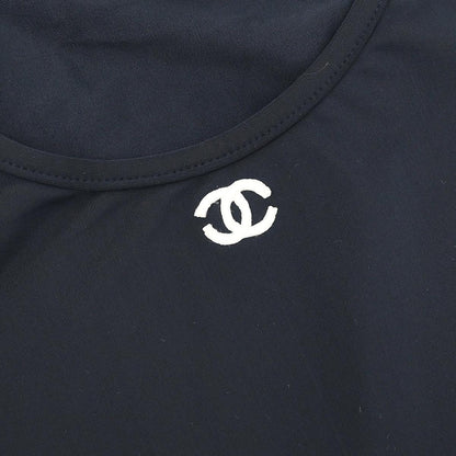 Chanel Cropped Tank Top Black #36