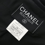 Chanel 1997 Single Breasted Jacket Black #44