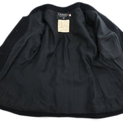 Chanel Setup Suit Jacket Skirt Black 22 #38