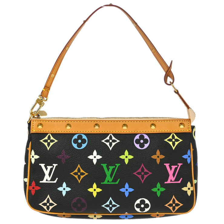 Louis Vuitton 2003 Multicolor Pochette Accessoires Handbag M92648