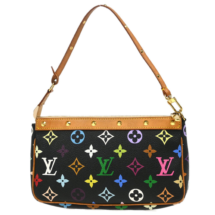 Louis Vuitton 2004 Multicolor Pochette Accessoires Handbag M92648