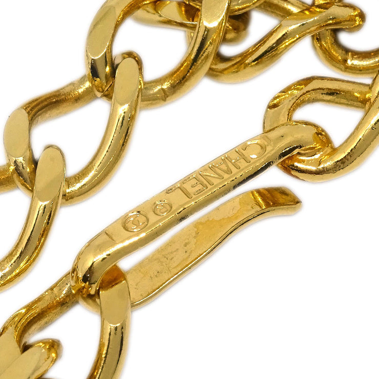 Chanel Medallion Chain Belt Gold 1982 Small Good