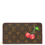 Louis Vuitton 2005 Monogram Cherry Porte Monnaie Zip Wallet M95006