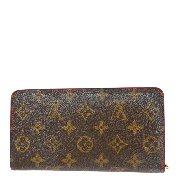 Louis Vuitton 2005 Monogram Cherry Porte Monnaie Zip Wallet M95006