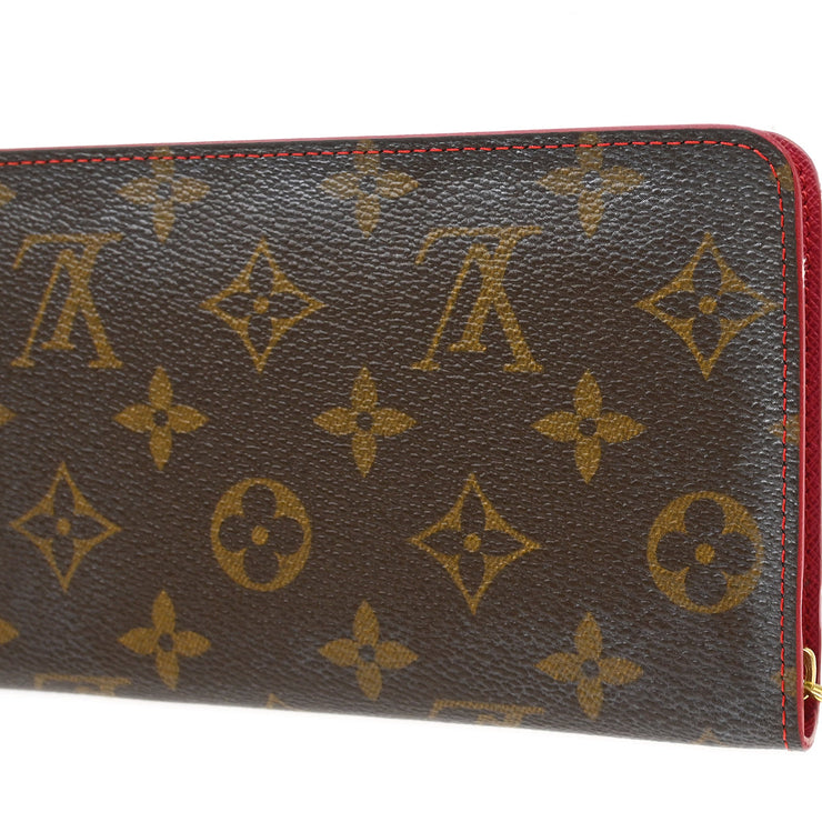 Louis Vuitton 2005 Monogram Cherry Porte Monnaie Zip Wallet M95006