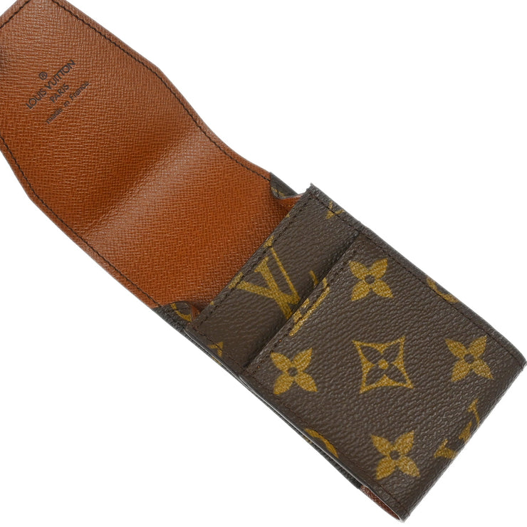 Louis Vuitton 2001 Monogram Etui Cigarette Case M63024 Small Good