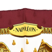 Hermes Scarf Carre 90 Napoleon Bordeaux Small Good