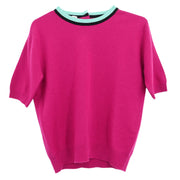 Chanel Ensemble Cardigan Top Pink