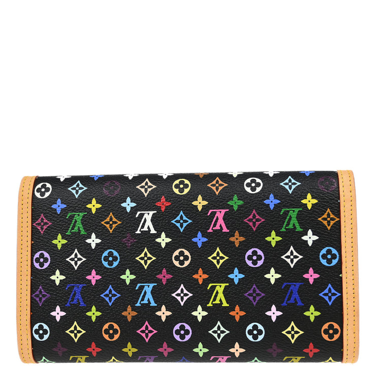 Louis Vuitton 2003 Multicolor Porte Tresor International Wallet M92658