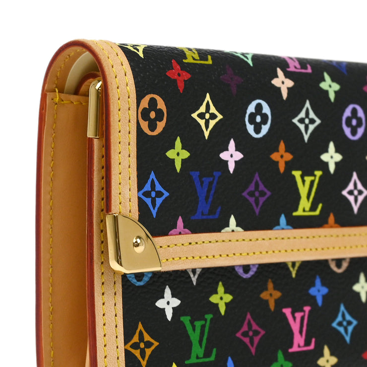 Louis Vuitton 2003 Multicolor Porte Tresor International Wallet M92658