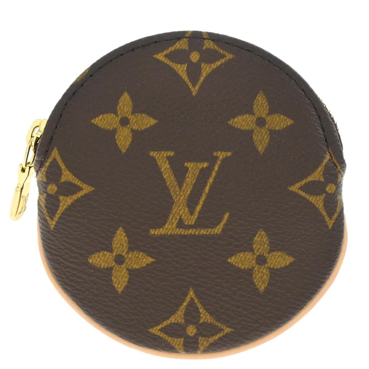 Louis Vuitton 2005 Monogram Porte Monnaie Rond Coin Case M61926