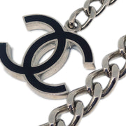 Chanel Silver Chain Belt Small Good 05V