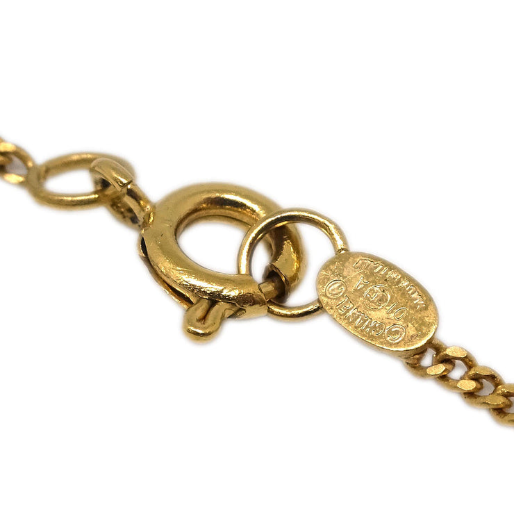 Chanel Gold CC Chain Pendant Necklace 01A