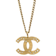 Chanel Gold CC Chain Pendant Necklace 03A