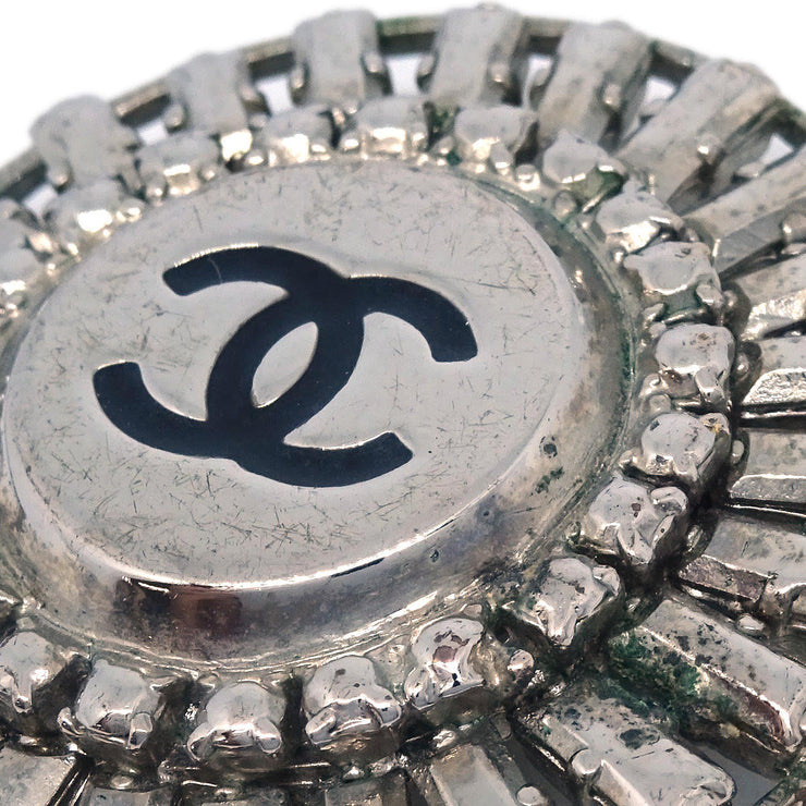 Chanel Brooch Pin Corsage Silver 07P