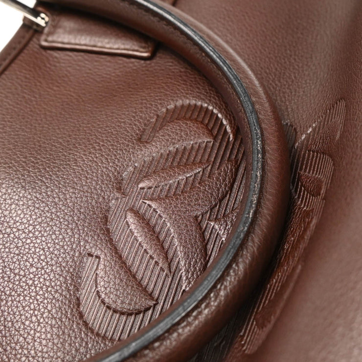 Loewe Brown Leather Tote Handbag