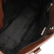 Loewe Brown Leather Tote Handbag