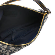 Christian Dior 2004 Navy Trotter Saddle Handbag