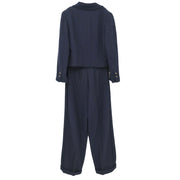 Chanel 1995 Setup Jacket Pants Navy #40