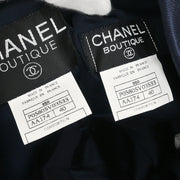 Chanel 1995 Setup Jacket Pants Navy #40