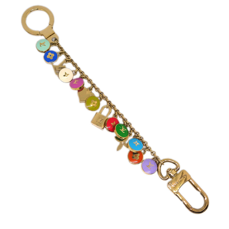 Louis Vuitton Porte Cles Chaine Pastille Key Holder M65380 Small Good