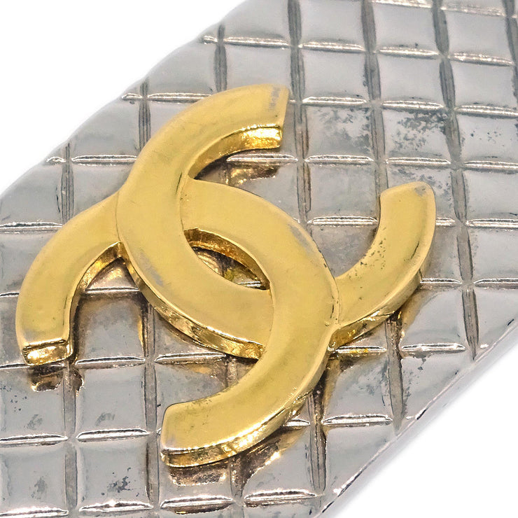 Chanel Hair Clip Hairpin Barrette Silver 71