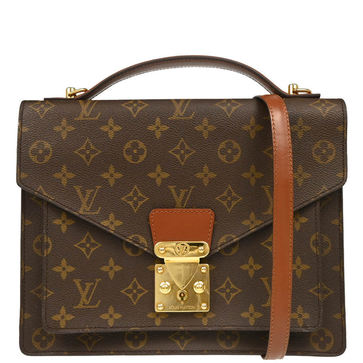 Louis Vuitton Monogram Monceau 28 Business Handbag M51185