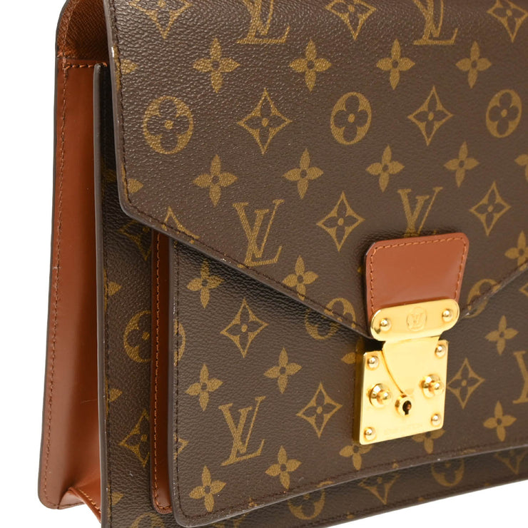 Louis Vuitton Monogram Monceau 28 Business Handbag M51185