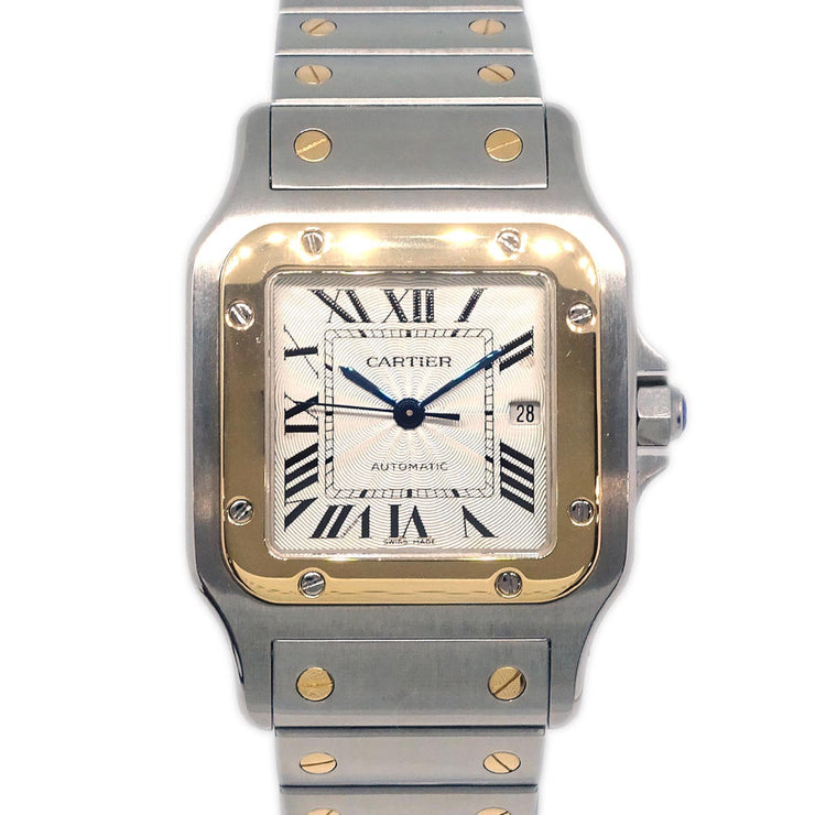 Cartier Santos Galbee LM Ref.W20041C4 Self-winding Watch SS 18KYG