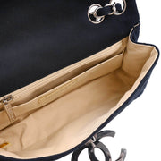 Chanel 2008-2009 Navy Canvas Cruise Line Shoulder Bag