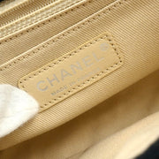 Chanel 2008-2009 Navy Canvas Cruise Line Shoulder Bag