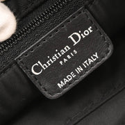 Christian Dior 2007 Black Canvas Trotter Handbag