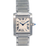 Cartier Tank Francaise SM Ref.2384 Quartz Watch SS