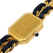 Chanel Premiere Quartz Watch Gold #S