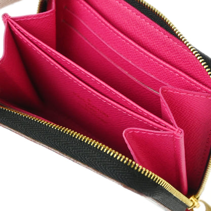 Louis Vuitton 2011 Black Multicolor Zippy Coin Purse Wallet M93740