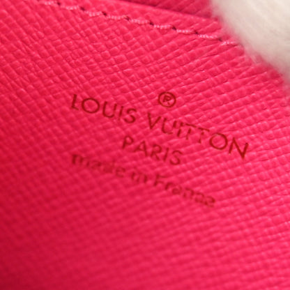 Louis Vuitton 2012 Black Multicolor Zippy Coin Purse Wallet M93740