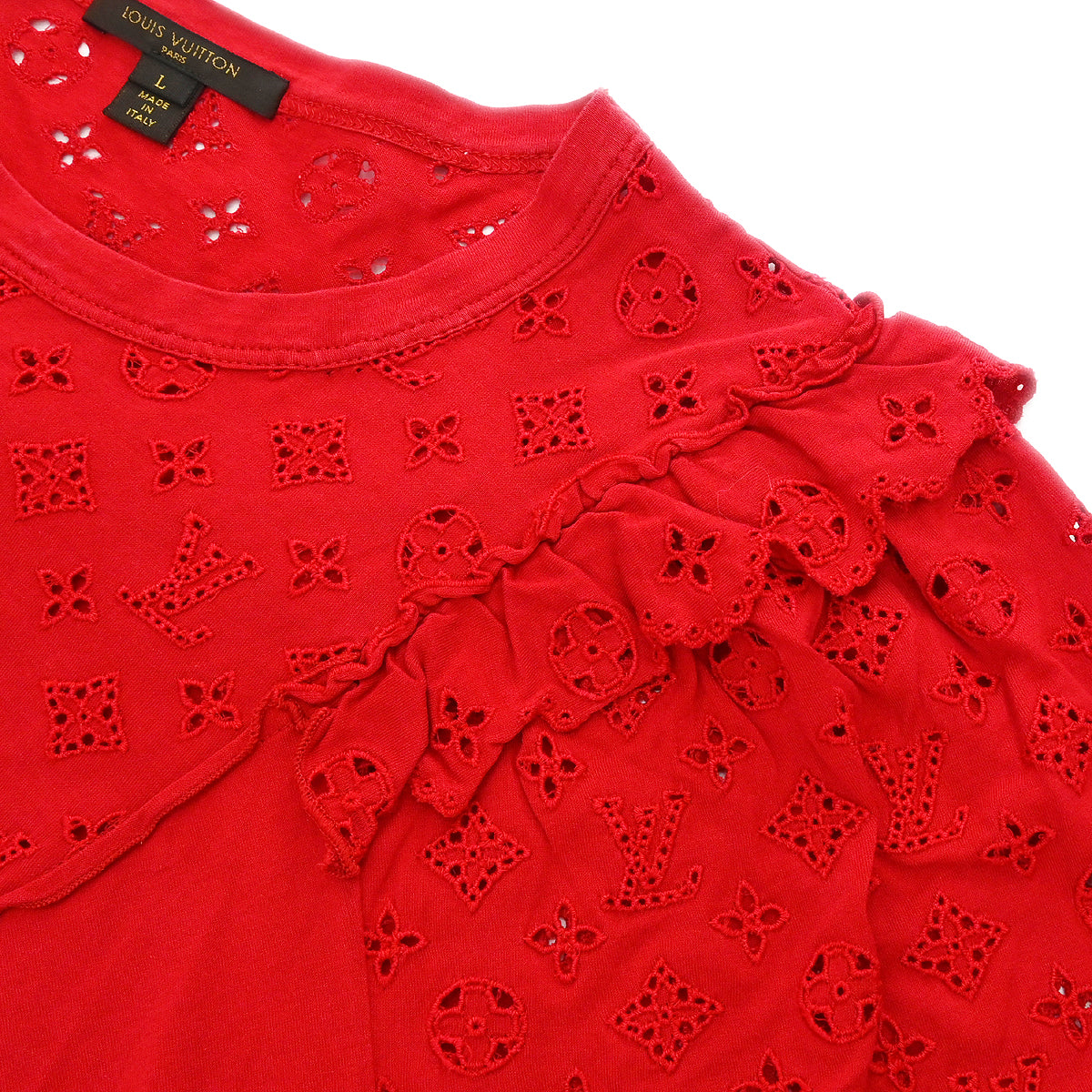 Louis Vuitton 2010 T-shirt Red #L