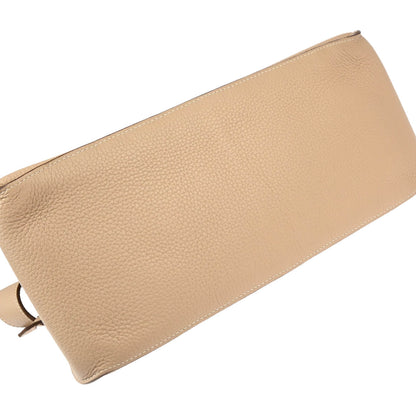 Hermes 2013 Argile Taurillon Clemence Jypsiere 34 Shoulder Bag