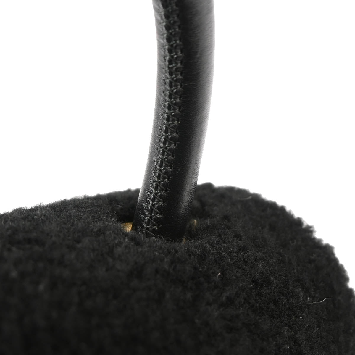 Chanel 2017 Black Mouton 2way Shoulder Handbag