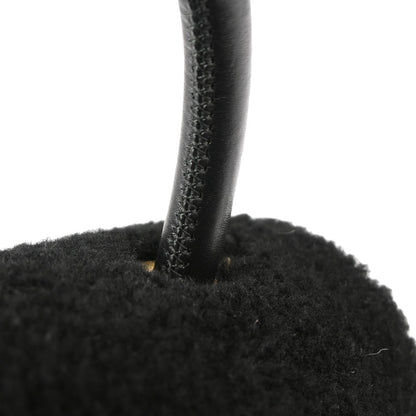 Chanel 2017 Black Mouton 2way Shoulder Handbag